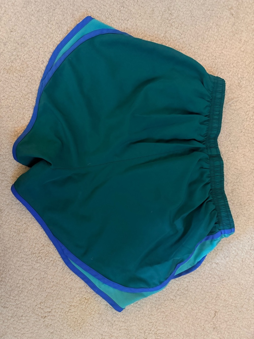 Nike Women's Purple and Teal Athletic Shorts - Twin Set - Picture 4 of 6